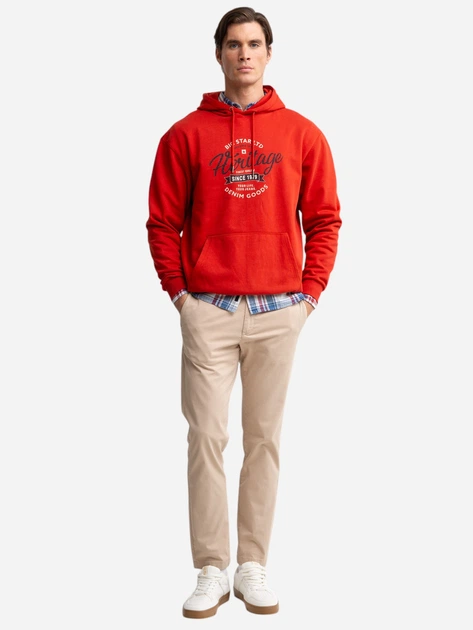 Худі чоловіче Big Star Herity 704 L Помаранчеве (5900714835927) - зображення 4