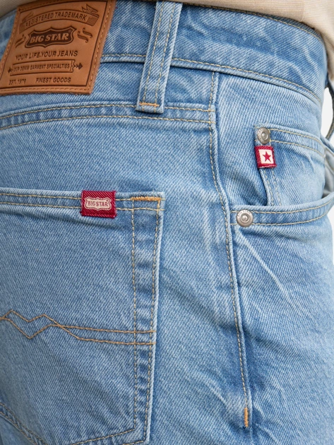 Jeansy regular fit męskie Big Star Toros 171 W34L34 Błękitne (5900714828158) - obraz 6
