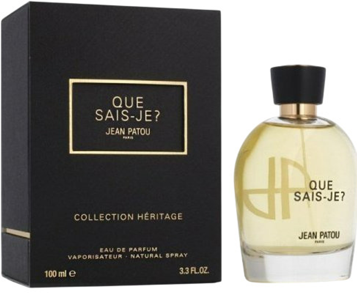 Woda perfumowana damska Jean Patou Collection Heritage Que Sais-Je 100 ml (5050456021932) - obraz 1