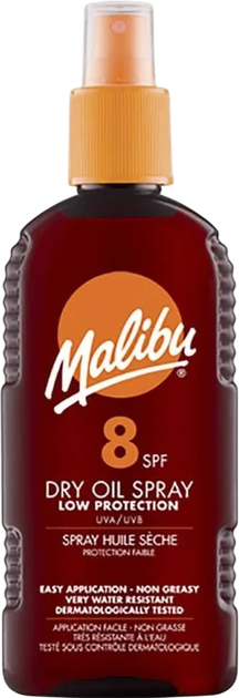 Сонцезахисна суха олія Malibu SPF 8 200 мл (5025135111655) - зображення 1