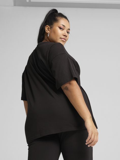Футболка хлопковая женская Puma Ess Relaxed Tee 68497101 M Black (4067983642180) 