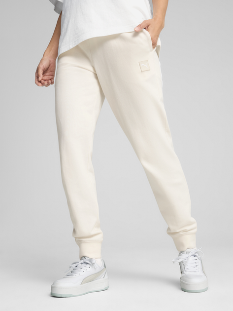 Акція на Спортивні штани жіночі Puma Ess Elevated Sweatpants Tr Cl 68501999 XL No Dye від Rozetka