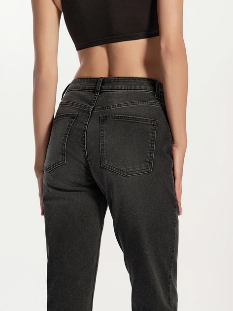 Джинси Regular Fit жіночі Conte CON-828 2XL/164-110 Washed Black (4823121070426) - зображення 6