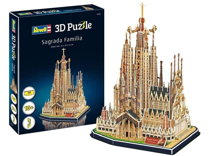 Пазл 3D Revell Sagrada Familia 194 деталі (5905982170527) - зображення 1