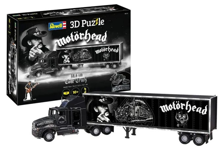 Puzzle 3D Revell Motorhead Truck 130 elementów (4009803001739) - obraz 2