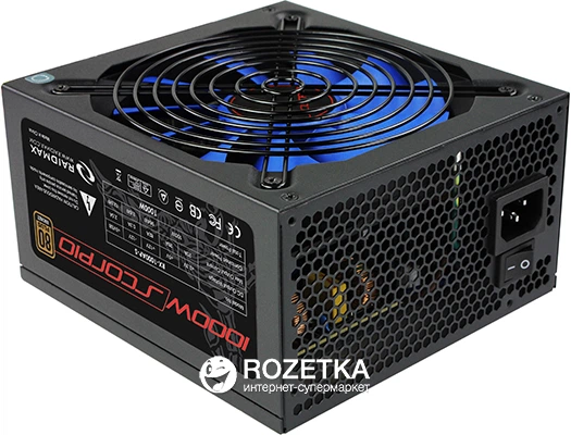 Блок питания Raidmax Scorpio RX-1000AP-S – фото, отзывы