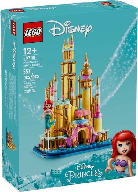 Конструктор LEGO Disney Маленький замок Аріель 557 елементів (40708) - зображення 1