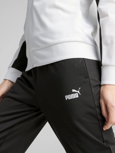 Спортивный костюм женский Puma Poly Baseball Suit Cl 68507802 XL White (4067983243684) - изображение 5