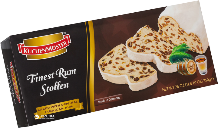 Пирог Kuchenmeister со вкусом рома 750 г (052594000645) – купить в ...