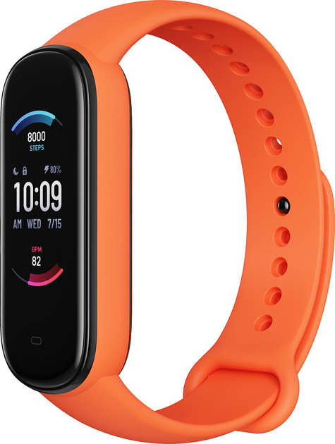 Smartwatch Amazfit Band 5 Orange (6972596101642) - obraz 1