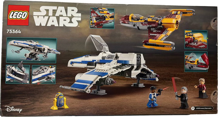 Zestaw klockow Lego Star Wars E-wing kontra mysliwiec Shin Hati 1056 czesci (75364) (955555907533234) - Outlet - obraz 2