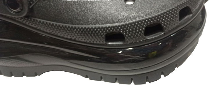 Жіночі крокси Crocs Mega Crush 207988-001 36-37 (M4/W6) 22 см Чорні (196265103669) (955555907798068) - Уцінка - зображення 3