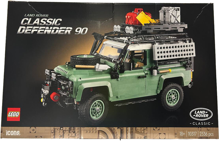 Zestaw klockow LEGO Icons Land Rover Classic Defender 2336 elementow (10317) (955555907898231) - Outlet - obraz 2