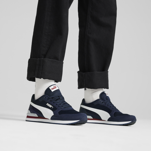 Мужские кроссовки Puma ST Runner v4 Mesh 39966602 42.5 (8.5UK) 27.5 см Club Navy/White/Team Regal Red/Platinum Gray (4067979713221) - изображение 2