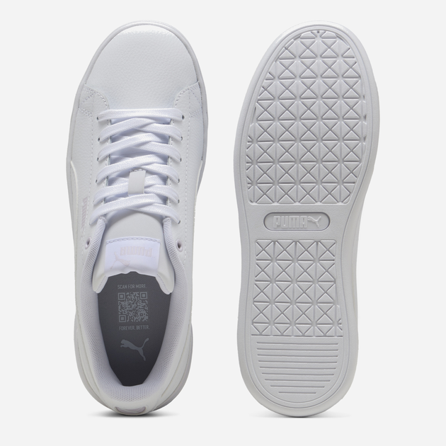 Жіночі кеди низькі Puma Vikky v3 Lthr 38311520 37 (4UK) 23 см Puma White-Lilac Frost (4067983997563) - зображення 4