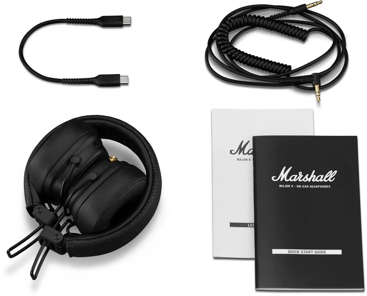 Наушники Marshall Headphones Major V Black (1006832) - изображение 8