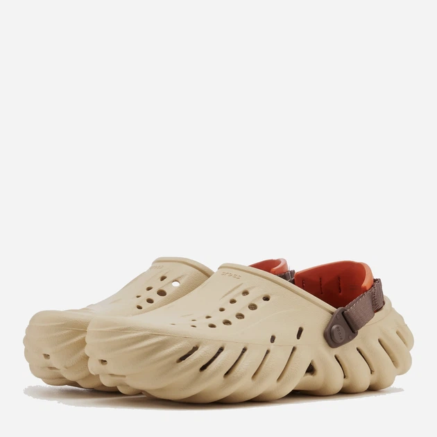 Chodaki męskie Crocs Echo Clog 207937-0HX 42-43 (M9/W11) 27 cm Beżowe (196265848423) - obraz 4