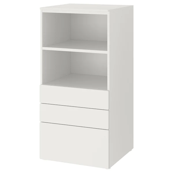 Книжкова шафа SMASTAD/PLATSA IKEA 493.878.06 білий - Фото 1 Книжкова шафа SMASTAD/PLATSA IKEA 493.878.06 білий - зображення 1