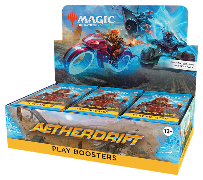 Колекційні карти Wizards of the Coast Magic the Gathering: Aetherdrift - Play Booster Display (англійське видання) 30 шт. (0195166278636) - зображення 1