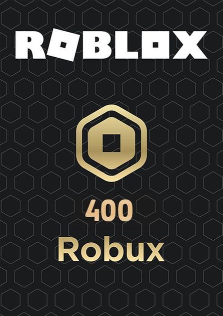 Карта пополнения Roblox Gift Card на 400 ROBUX | Все регионы - изображение 1