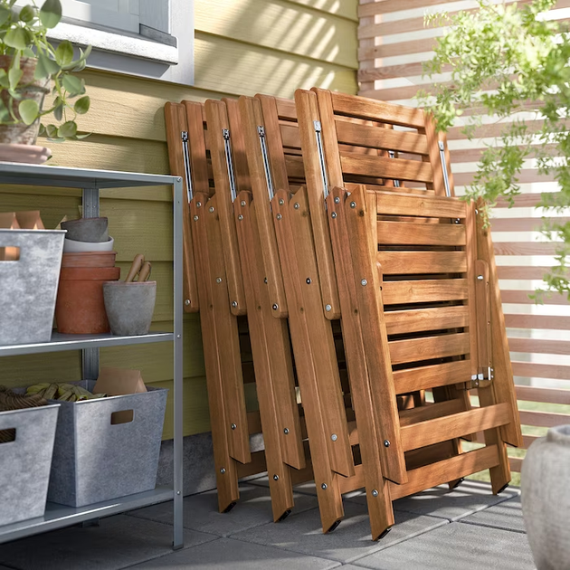 Садовый стул с регулируемой спинкой NAMMARO IKEA 505.103.01 - изображение 3