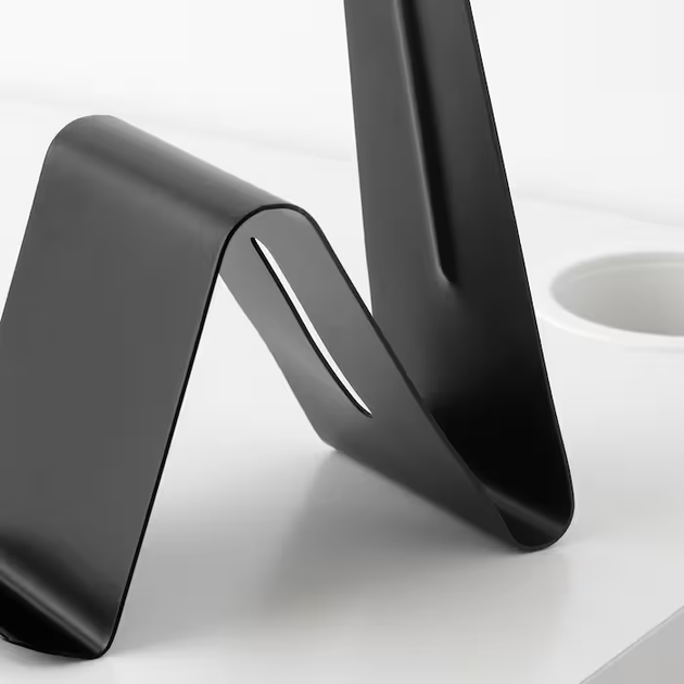 Подставка для наушников и планшета MOJLIGHET IKEA 004.342.77 черный - Фото 3 Подставка для наушников и планшета MOJLIGHET IKEA 004.342.77 черный - изображение 3