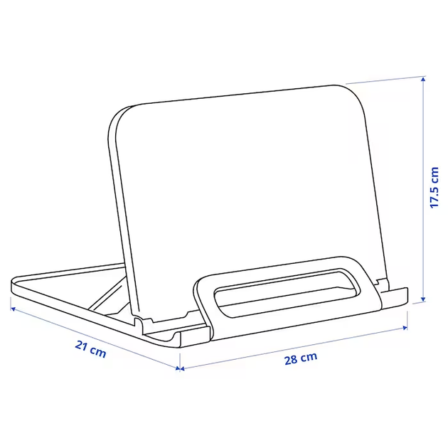 Підставка для книг BONSYRSA IKEA 105.619.10 - Фото 3 Підставка для книг BONSYRSA IKEA 105.619.10 - зображення 3