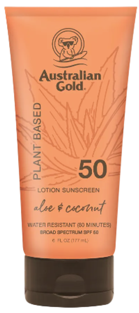 Сонцезахисний лосьйон Australian Gold Plant Based SPF50 177 мл (54402730249) - зображення 1