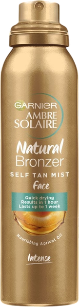 Samoopalacz w sprayu do twarzy Garnier Ambre Solaire Natural Bronzer Dark 75 ml (3600540600479) - obraz 1