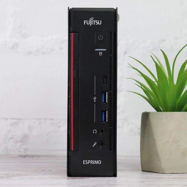 PC Ufficio Fujitsu Esprimo Q558 Mini, Intel Core I3-8100T Windows
