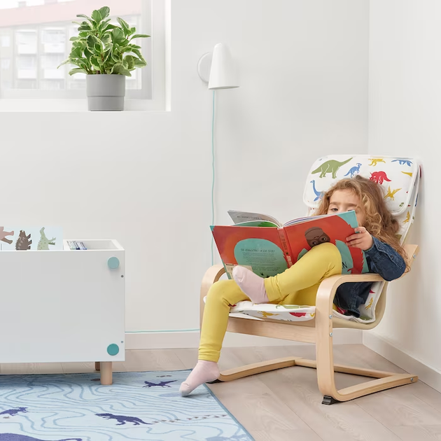 Дитяче крісло-качалка POANG IKEA 894.175.85 береза - изображение 3