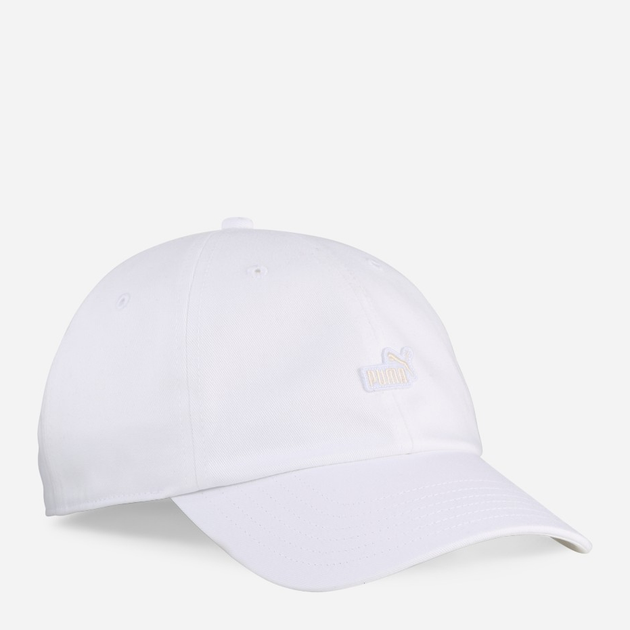 Кепка жіноча Puma Ess No. 1 Logo Patch BB Cap 02599702 M White (4067983507809)