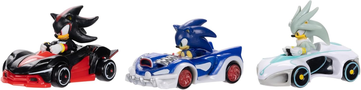 Ігровий набів Jakks Pacific Sonic the Hedgehog Гоночні автомобілі 3 шт (0192995423251) - зображення 2