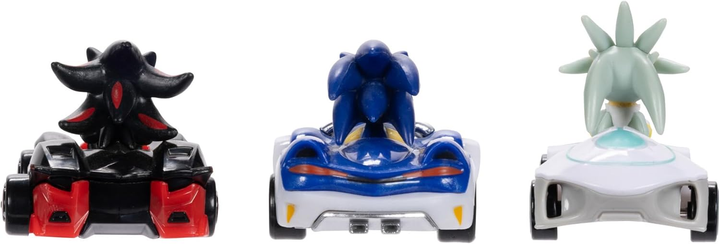 Zestaw do zabawy Jakks Pacific Sonic the Hedgehog Samochody wyścigowe 3 szt (0192995423251) - obraz 5