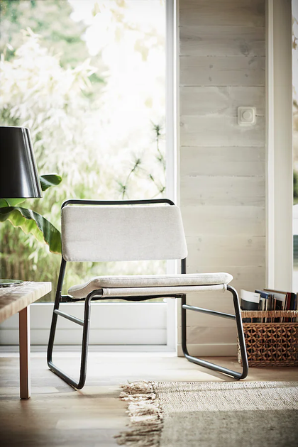 Кресло LINNEBACK IKEA 704.872.29 светло-серый - изображение 3