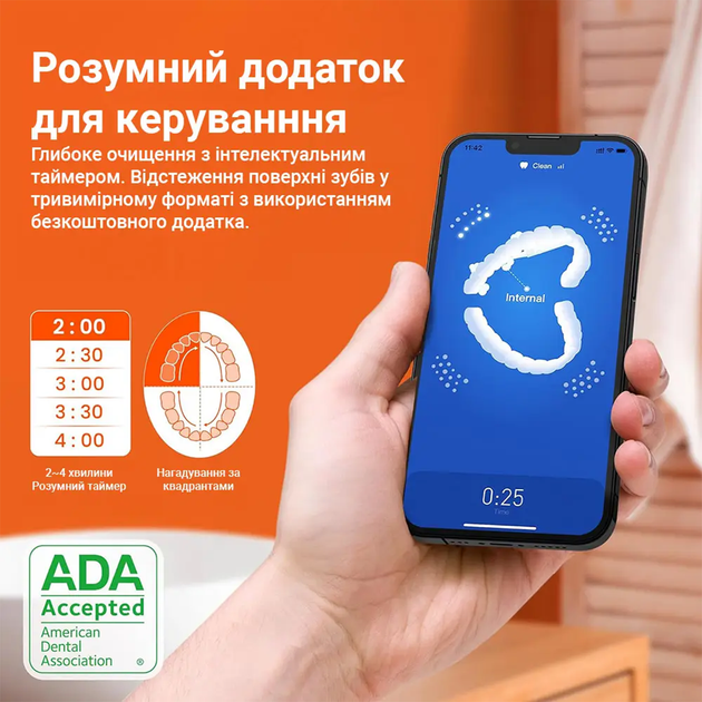 Электрическая зубная щетка Bitvae Smart S2 E-Toothbrush Pink - изображение 6