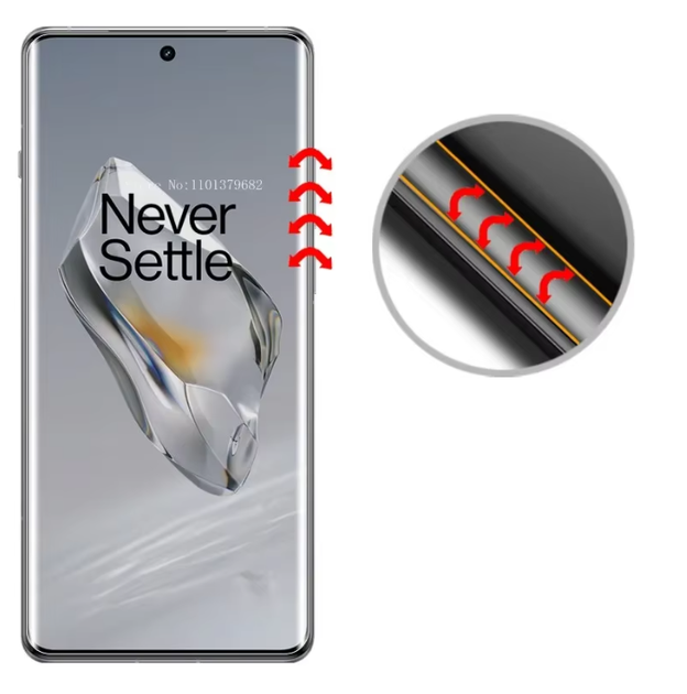 Защитное стекло CDK для OnePlus 12R / Ace 3 / Ace 3 Pro | UV Curved (014478) (clear) - Фото 5 Защитное стекло CDK для OnePlus 12R / Ace 3 / Ace 3 Pro | UV Curved (014478) (clear) - изображение 5