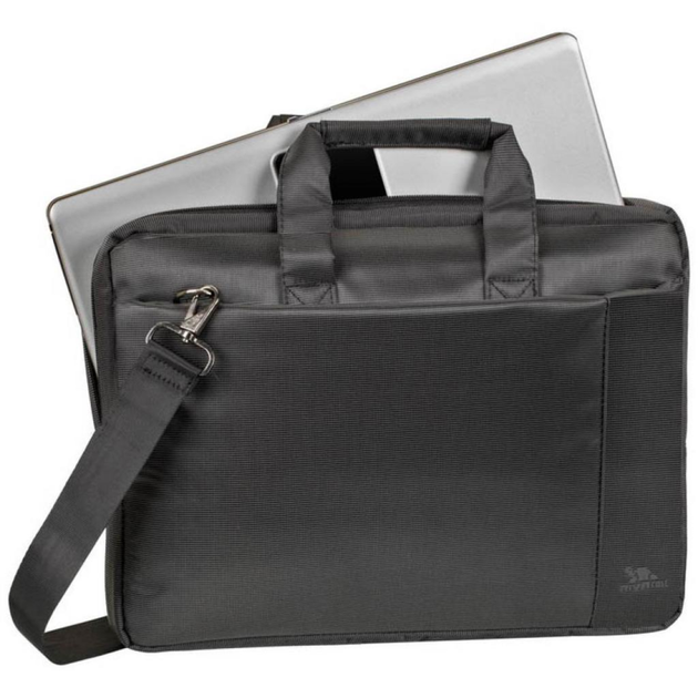 Сумка для ноутбука RivaCase 15.6" (8231) Black - Фото 5 Сумка для ноутбука RivaCase 15.6" (8231) Black - зображення 5