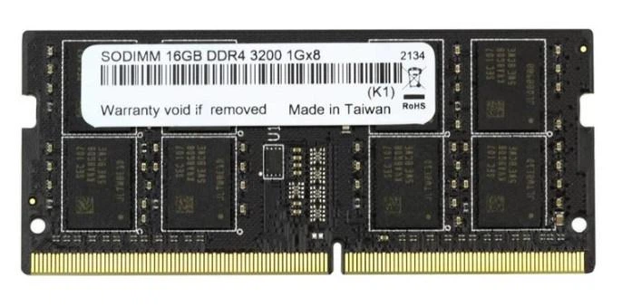 Модуль пам'яті SO-DIMM DDR4 16GB 3200 Samsung OEM C22 на чіпах