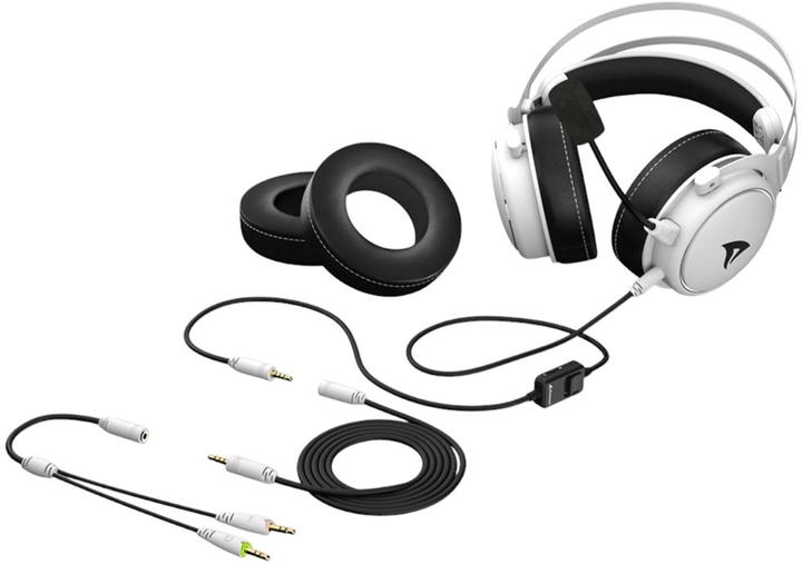 Навушники Sharkoon Skiller SGH50 White - зображення 6