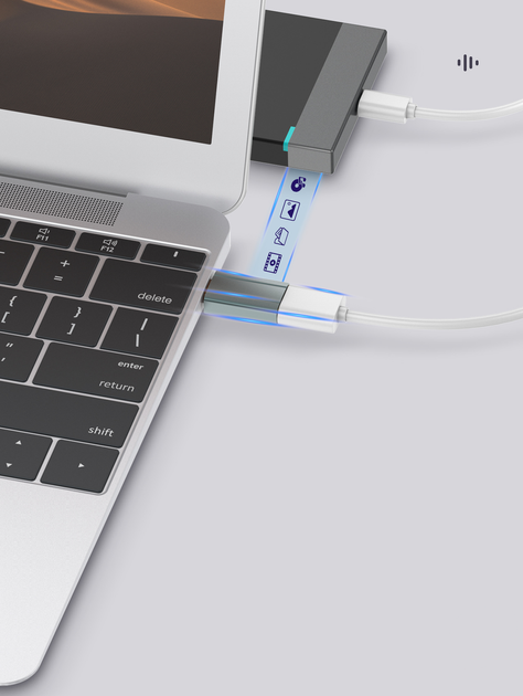 USB переходник LDNIO LC140 USB A (Female) на Type-C (Male) для телефона - Фото 3 USB переходник LDNIO LC140 USB A (Female) на Type-C (Male) для телефона - изображение 3
