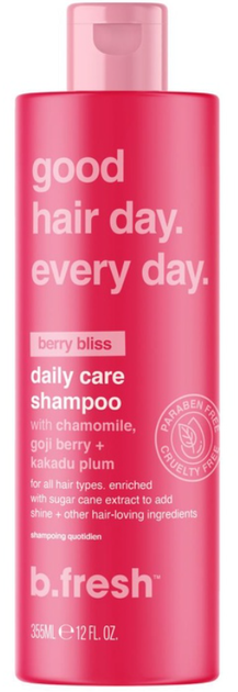 Szampon do oczyszczania włosów B.fresh Good Hair Day Every Day 355 ml (9347108015545) - obraz 1