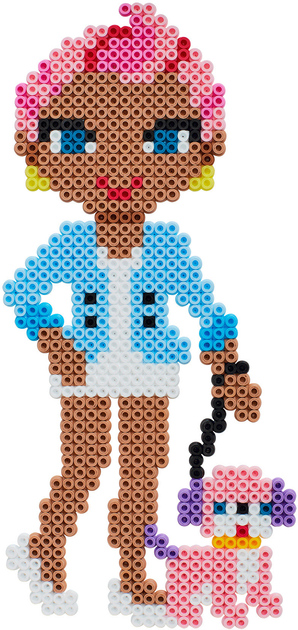 Набір бісеру Hama Fashion Girls міді 4000 елементів (0028178031596) - зображення 3