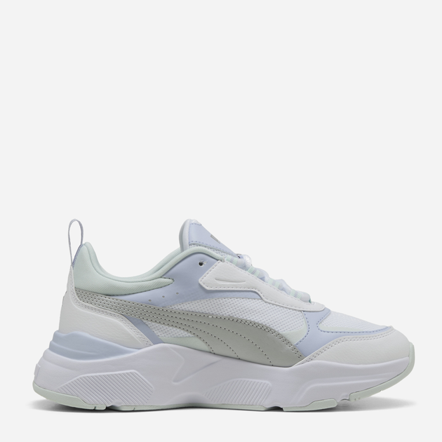 Акція на Жіночі кросівки Puma Cassia 38464724 39 (6UK) 25 см Puma White-Cool Light Gray-Cool Weather-Peaceful Blue від Rozetka