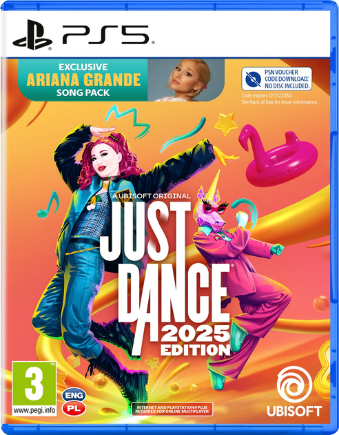 Gra PS5 Just Dance 2025 (Kod aktywacyjny w pudełku) (3307216295914) - obraz 1