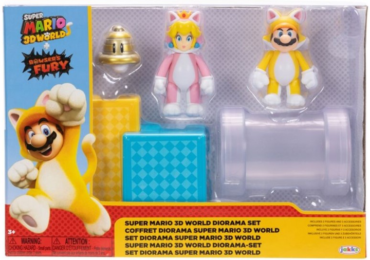 Zestaw z figurkami Jakks Pacific Super Mario Bros Świat (0192995424340) - obraz 1