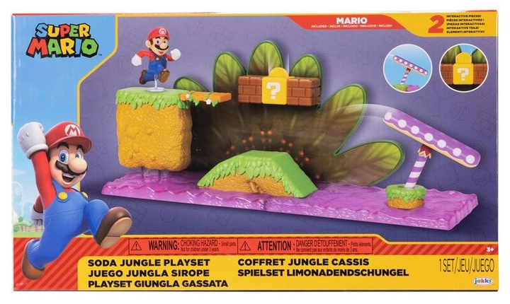 Zestaw z figurkami Jakks Pacific Super Mario Nintendo Soda Jungle (0192995421615) - obraz 1