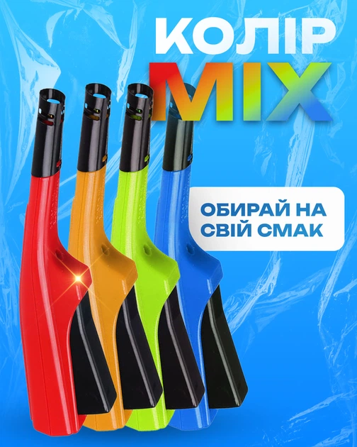 Запальничка п'єзо для розпалювання газу побутова для газових плит Україна ТД Red MIX - Фото 2 Запальничка п'єзо для розпалювання газу побутова для газових плит Україна ТД Red MIX - зображення 2