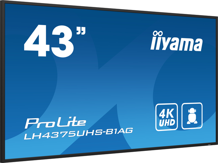 Монітор 42.5" iiyama ProLite LH4375UHS-B1AG - зображення 2