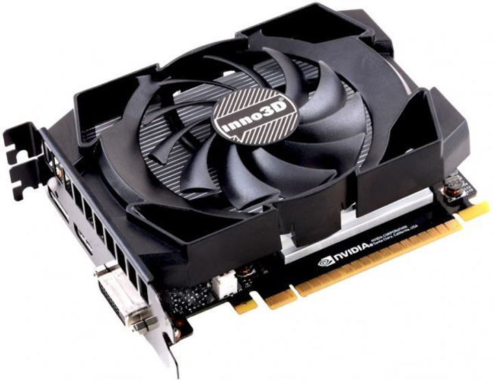 Видеокарта INNO3D PCI-Ex GeForce GTX 1050 TI Compact 4GB GDDR5 (128bit ...